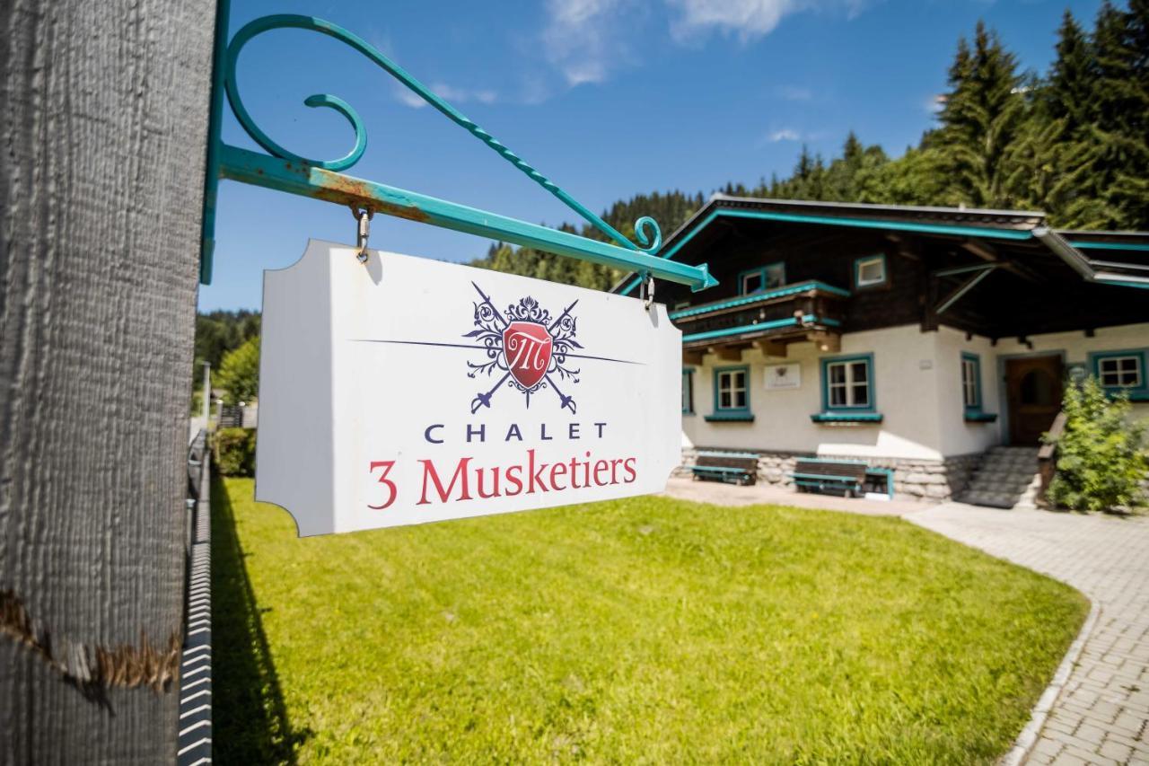 Chalet 3 Musketiers Viehhofen Buitenkant foto